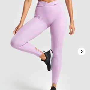 Poise Gymshark Pastel Grape leggings